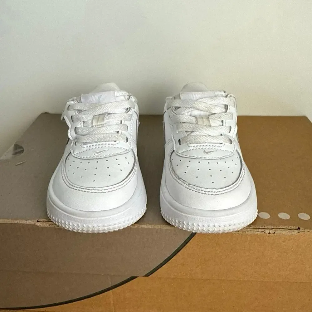 Nike Easyon ‘Triple White’ Toddler Sneakers- SZ 7 C